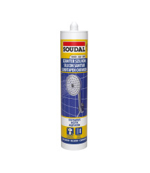 Silicon Sanitar Alb Soudal 280 Ml / BAX 15 Buc